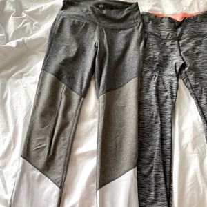 H&M Sport Leggins Size S Gray